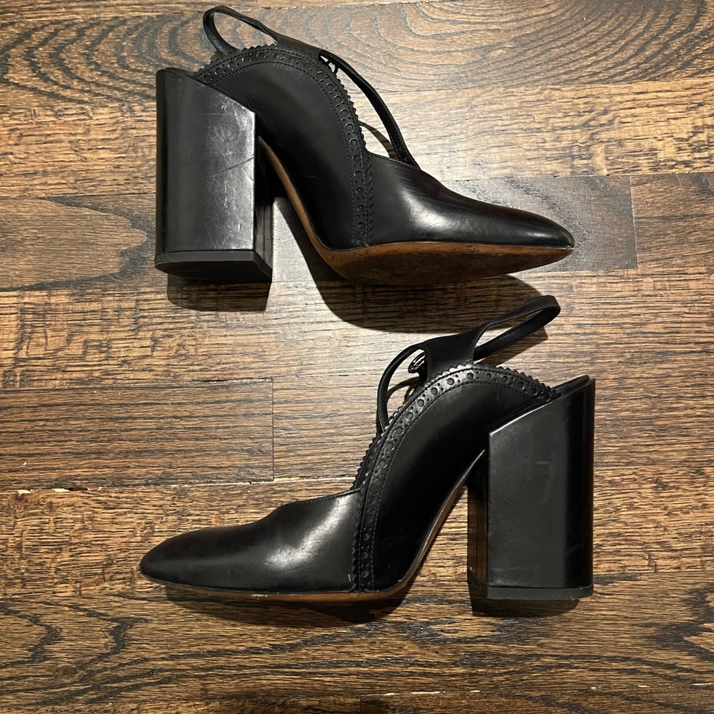 Dries Van Noten buckle closure black heel